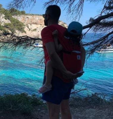 Diego Martinez enjoying nature with his daughter.